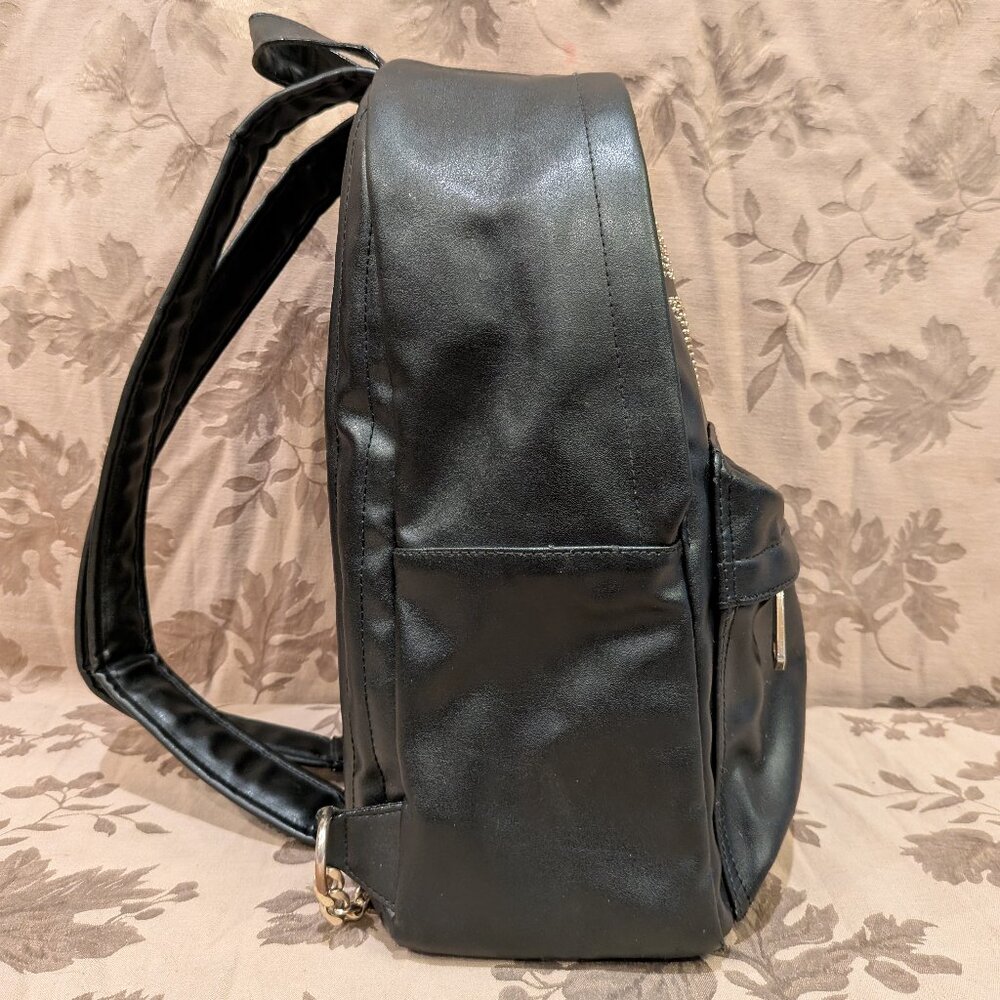 Victoria's Secret Black Glam Rock City Backpack, Used! - Picture 4 of 15